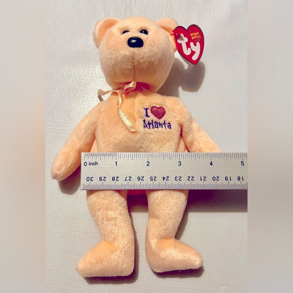 Ty Beanie Babies ATLANTA - the I Love Atlanta Bear (State Exclusive) - Picture 7 of 14